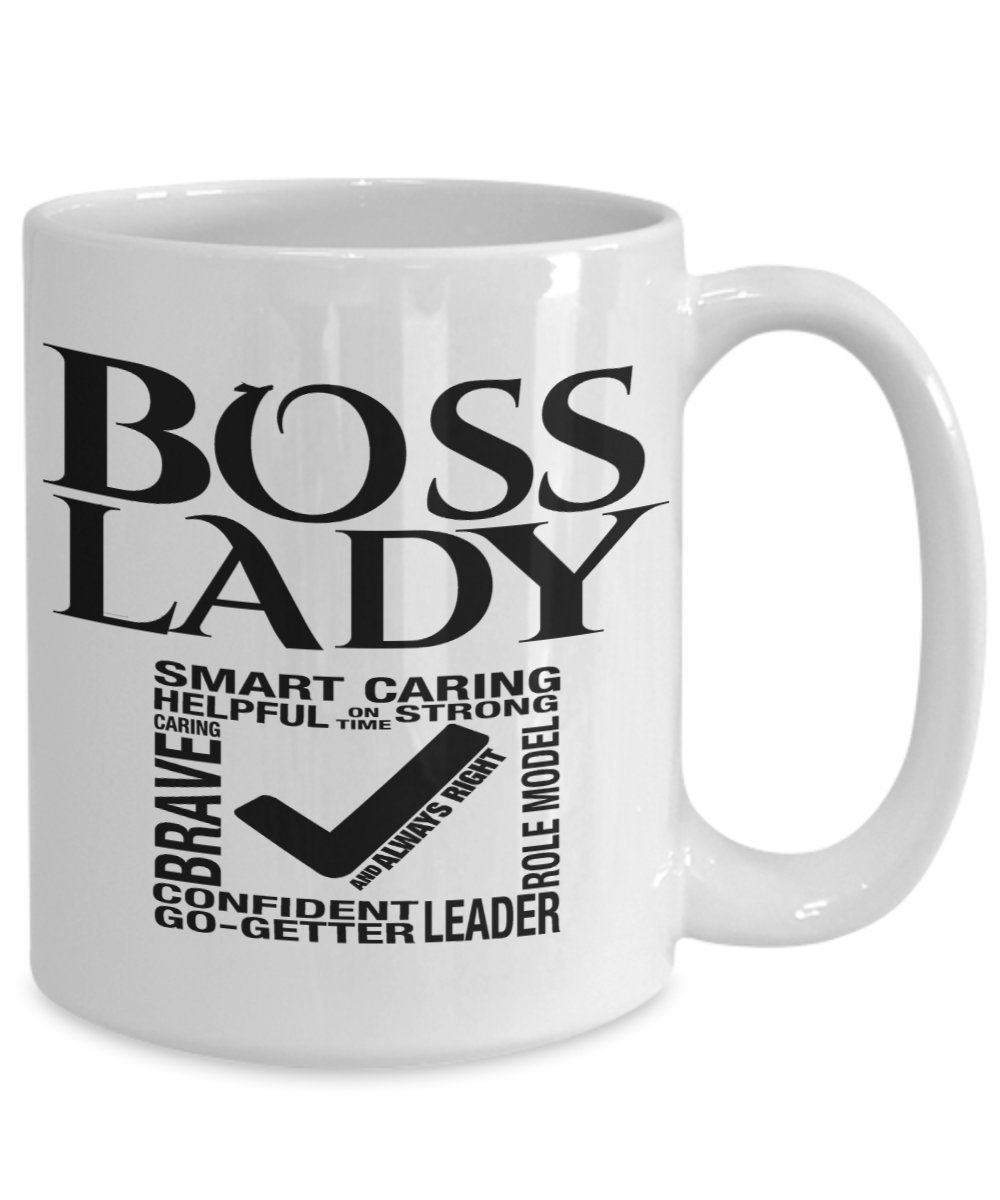 Boss Lady Coffee Mug -always Right Coffee Mug - Kitchen, Dining & Bar