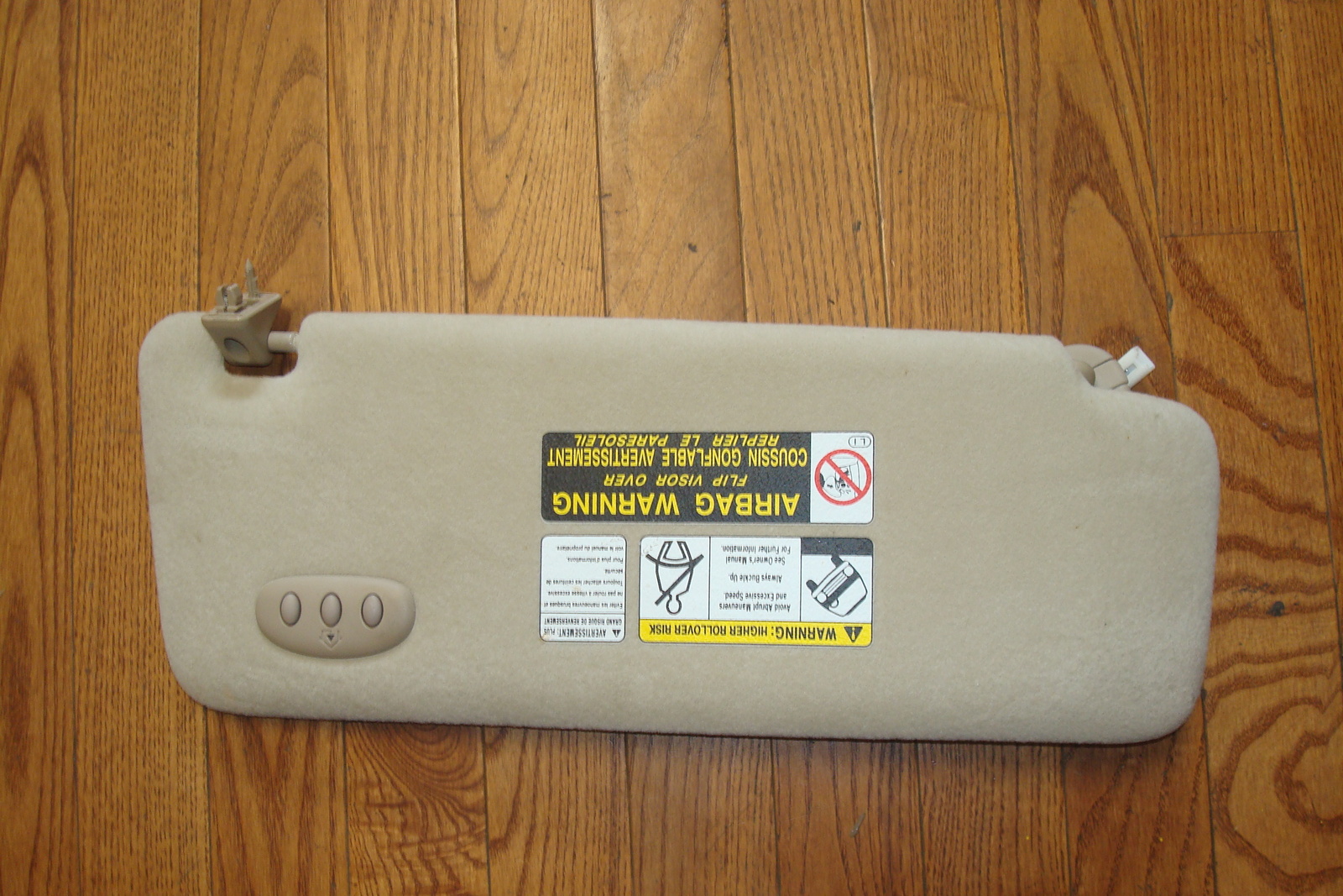 19992003 LEXUS RX300 OEM Driver & Passenger Side Sun Visors Set w