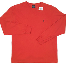 NEW VINTAGE Polo Ralph Lauren T Shirt!  Orange  Long Sleeve  USA FABRIC - $37.99