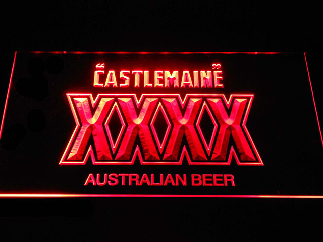 Castlemaine XXXX LED Neon Sign home decor crafts