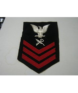 SHIP&#39;S SERVICEMAN FIRST CLASS RATING BADGE FOR BLUES E6 WW2 STYLE #2 WOO... - $12.00