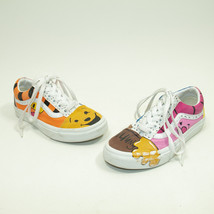 Vans Custom Painted Winnie the Pooh Sneakers Youth Size 3.5 - $12.73
