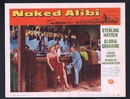 Naked Alibi Lobby Card #4-1954-Sterling Hayden - $34.05