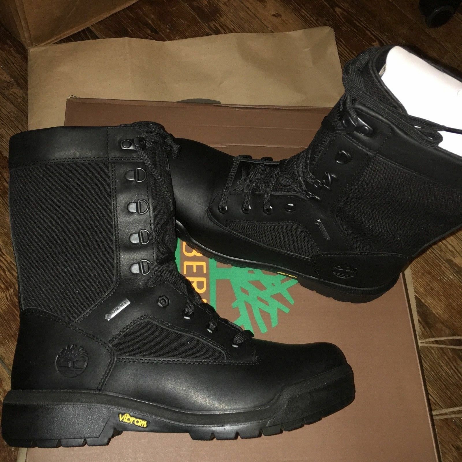 Timberland® Super Boot 40 Below Gore Tex® Black Tall Field Boots Bootie