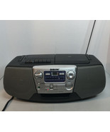 Sony CFD-V5 Portable CD Player AM/FMRadio Cassette-Corder Mega Bass TEST... - $42.56