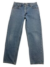 Levis 550 Relaxed Fit Blue Denim Jeans Mens 34x32 (Fits 34x30) - $16.50