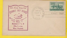 First Trip Summersville & Charleston, W. Va. Dec. 2 1950 Trip 1 R.P.O. - $1.98