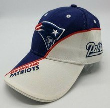 New England Patriots NFL Team Apparel Color Block 2000's Era Hat OSFA Blue White - $24.63
