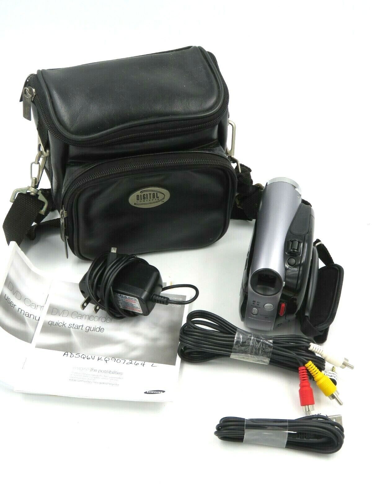 Samsung Digital Camcorder Schneider Kreuznach 34x Optical Zoom Camcorders