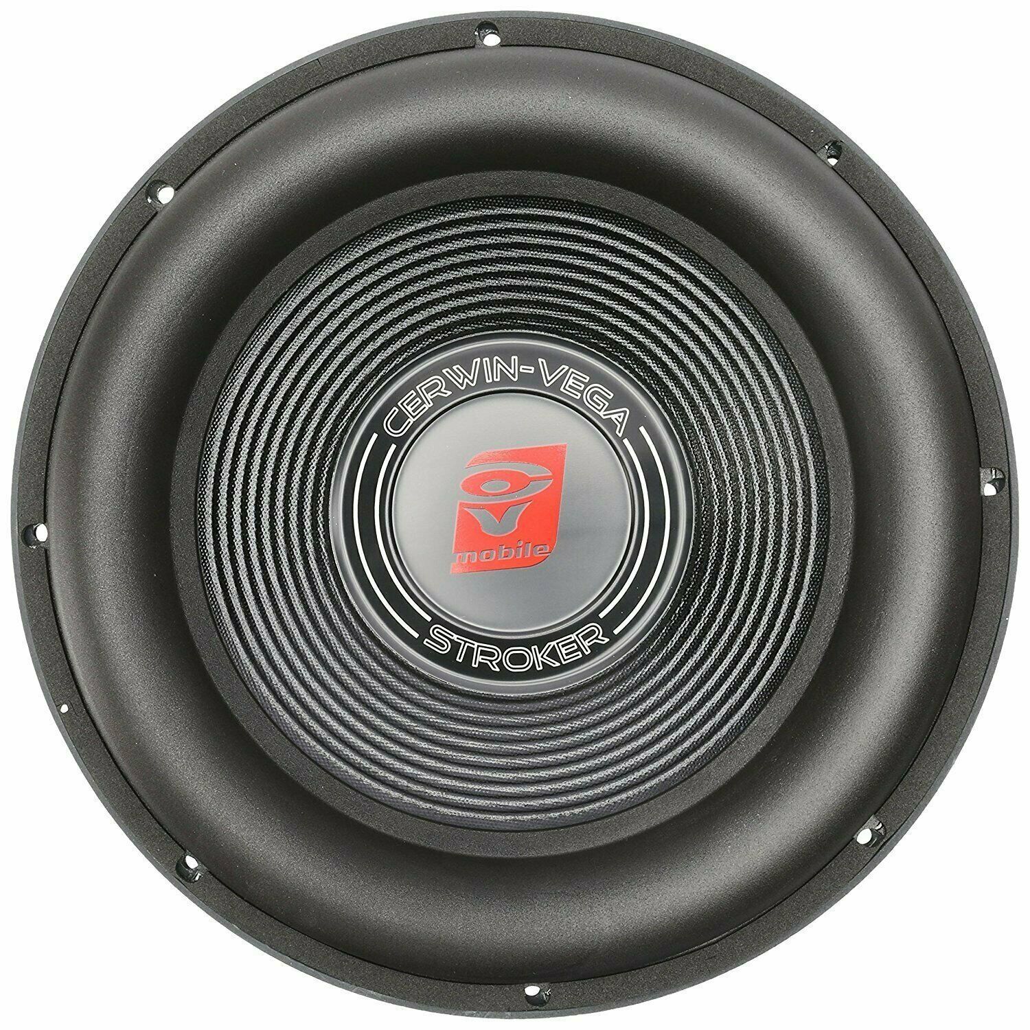 CerwinVega ST122D Dual 12 Inch Stroker Series 2 Ohm Car Subwoofer