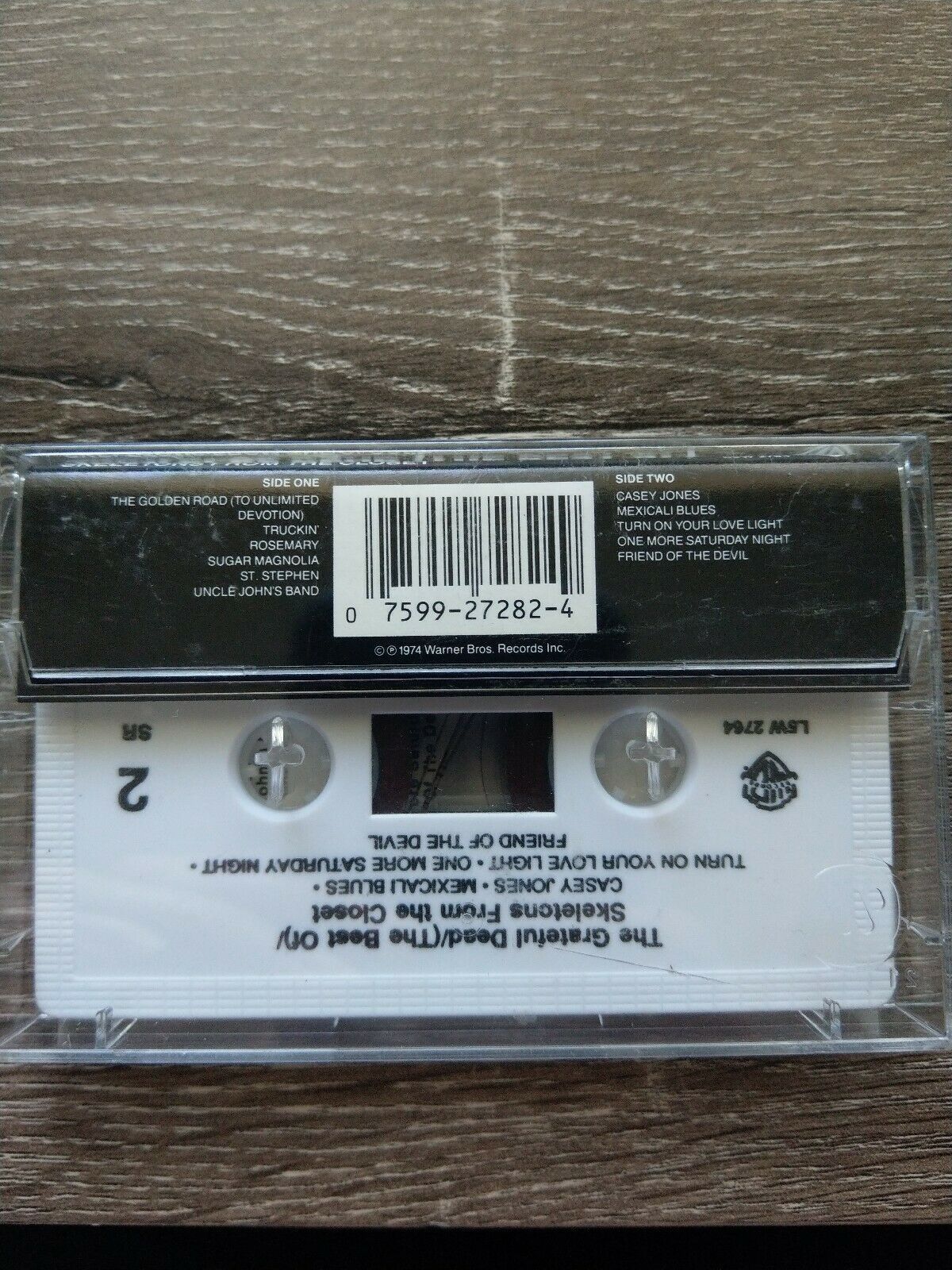 Grateful Dead - (The Best of) Skeletons From The Closet (cassette) VG ...