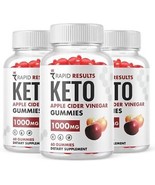 3 - Rapid Results Keto ACV Gummies, Vegan, Weight Loss Supplement - 180 ... - $79.75