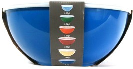 Gourmet Kitchen 6 Piece Bowl Set With Lids Durable Nested For Easy Storage image 2