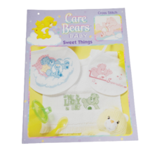 Care Bears Baby Sweet Things Cross Stitch Book #3566 Leisure Arts 2005 - $9.89