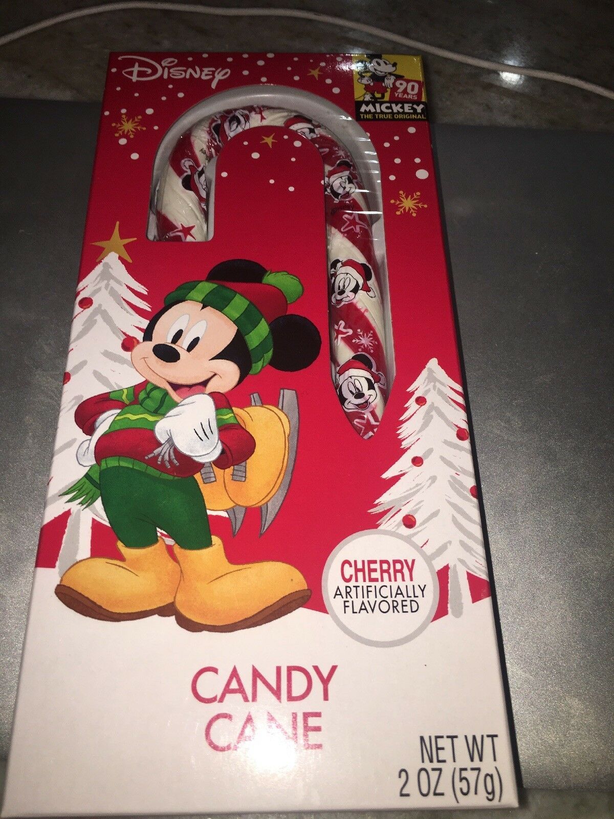 Disneyland Candy Cane Mickey Mouse 90th Birthday Anniversary Disney