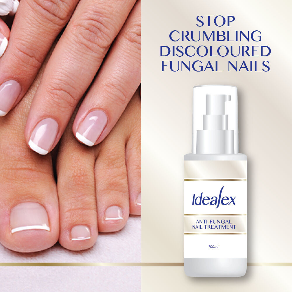 IDEALEX ANTIFUNGAL NAIL TREATMENT STOP CRUMBLING DISCOLOURED FUNGAL
