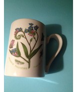 PORTMEIRION Botanic Garden MUG &quot;Forget Me Not Myosotis&quot; Blue and Pink -F... - $20.00