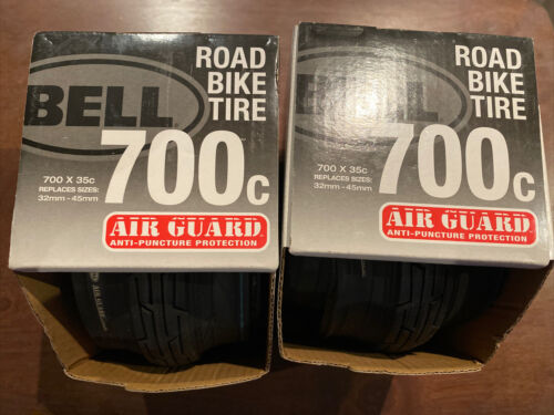 700x35c LOT of 2 Bell Road Bike Tire 700c Replaces 32mm-45mm Guard Protection