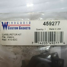 Winderosa 459277  CARBURETOR REPAIR KIT WALBRO K10-SDC K10SDC - $13.86