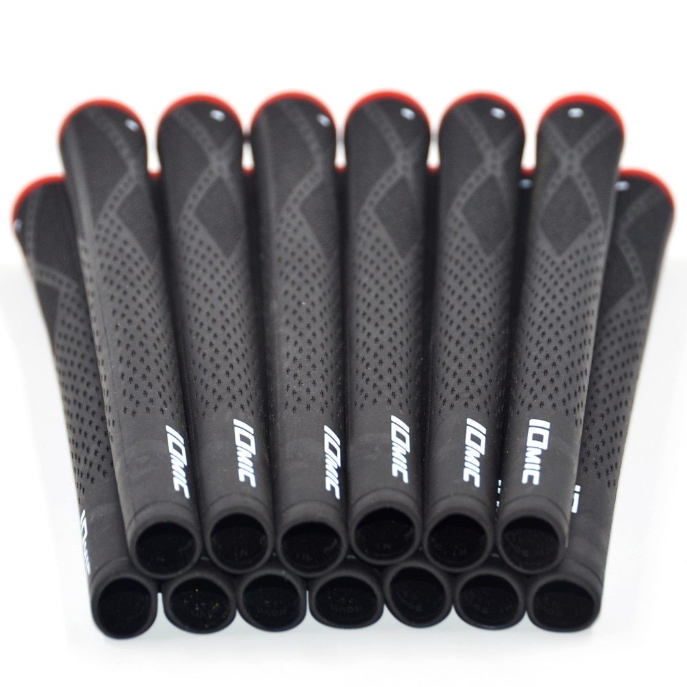 New Iomic Sticky Evolution 2.3 Golf Grip, Green/Red/Black Rubber Grip