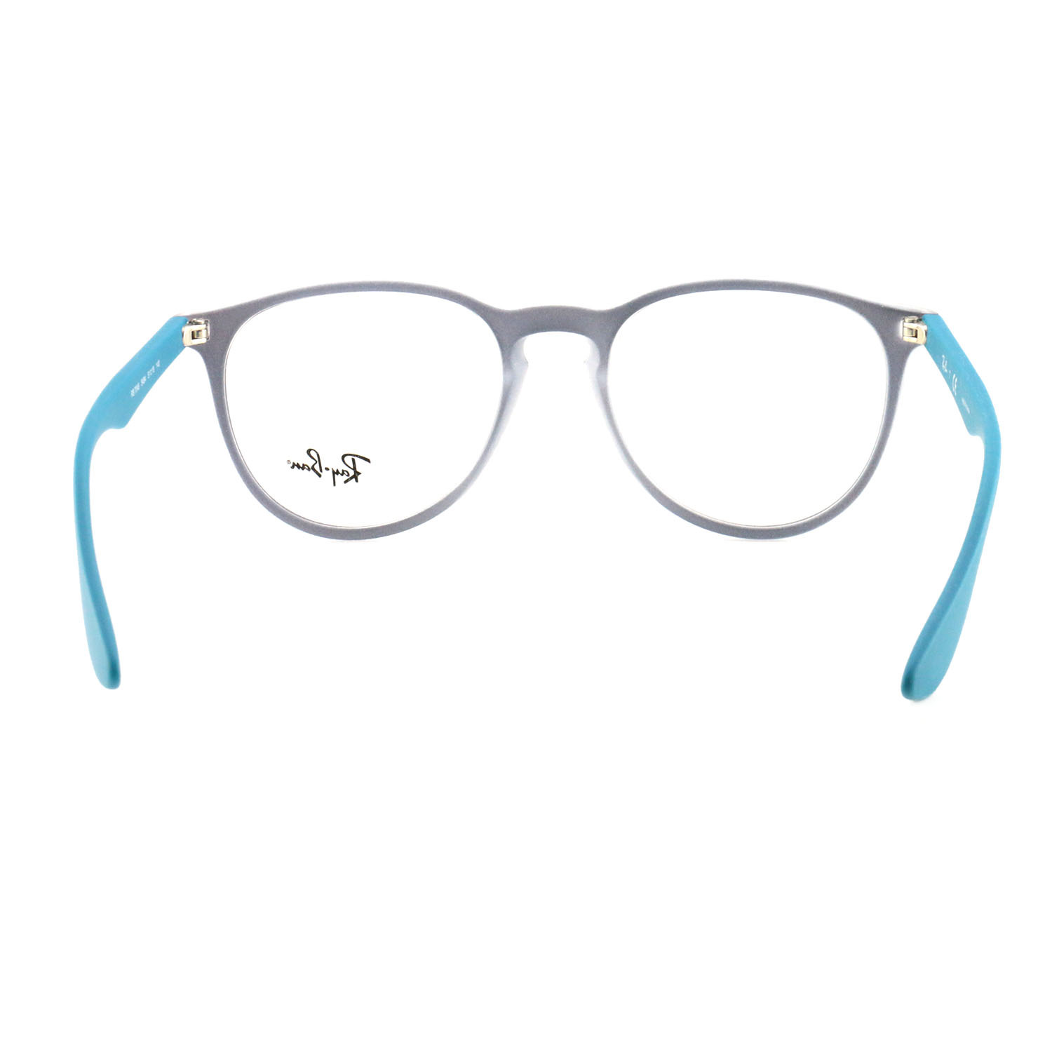 New Ray Ban Eyeglasses Rb 7046 5484 Clear Bluematte Turquoise Acetate 51 18 140 Eyeglass Frames 