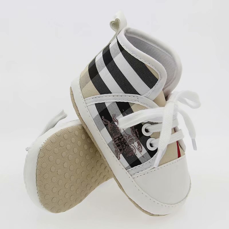 baby boy white canvas shoes