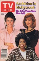 ORIGINAL Vintage July 18 1987 TV Guide No Label Kate Jackson Victoria Principal image 1