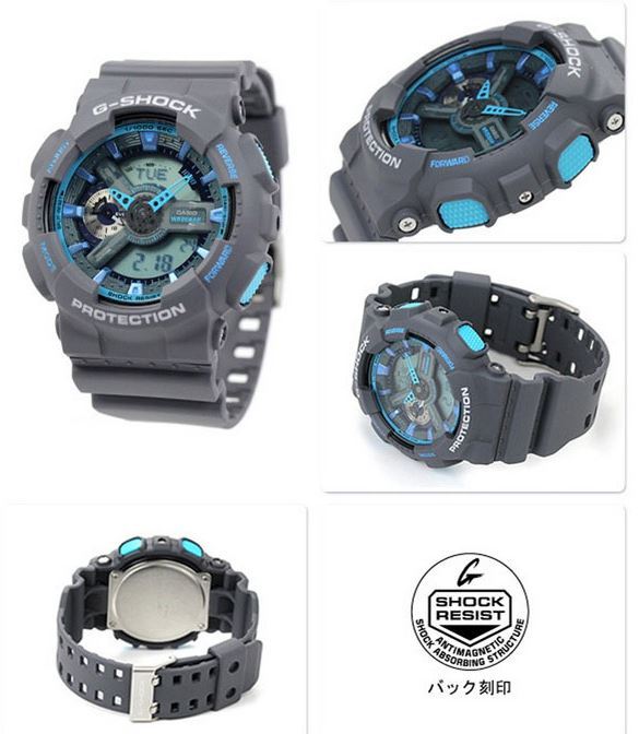 g shock ga 110ts manual