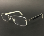 Lindberg Eyeglasses Frames 2019 Col. K45 Black Silver Ivory Rimless 50-1... - $252.24