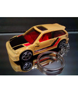 Yellow 1990 Honda Civic EF Hatchback Diecast Key Chain Ring - $14.24