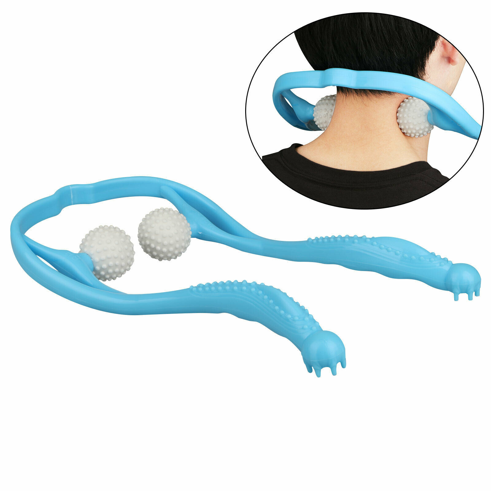 Pressure Point Therapy Massager Stick Trigger Point Neck Waist Leg Massage Rod Massagers 3338