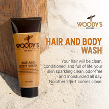 Woody's Hair and Body Wash, 10 fl oz image 2