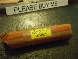 2001-P Uncirculated Lincoln Cent Roll - Tracking Required - $6.92