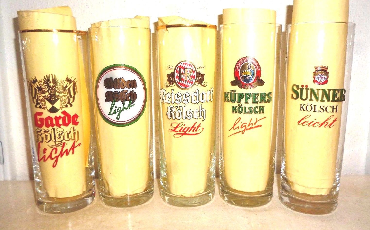 5 Kolsch Light Garde Gilden Reissdorf Kuppers Sunner German Beer ...