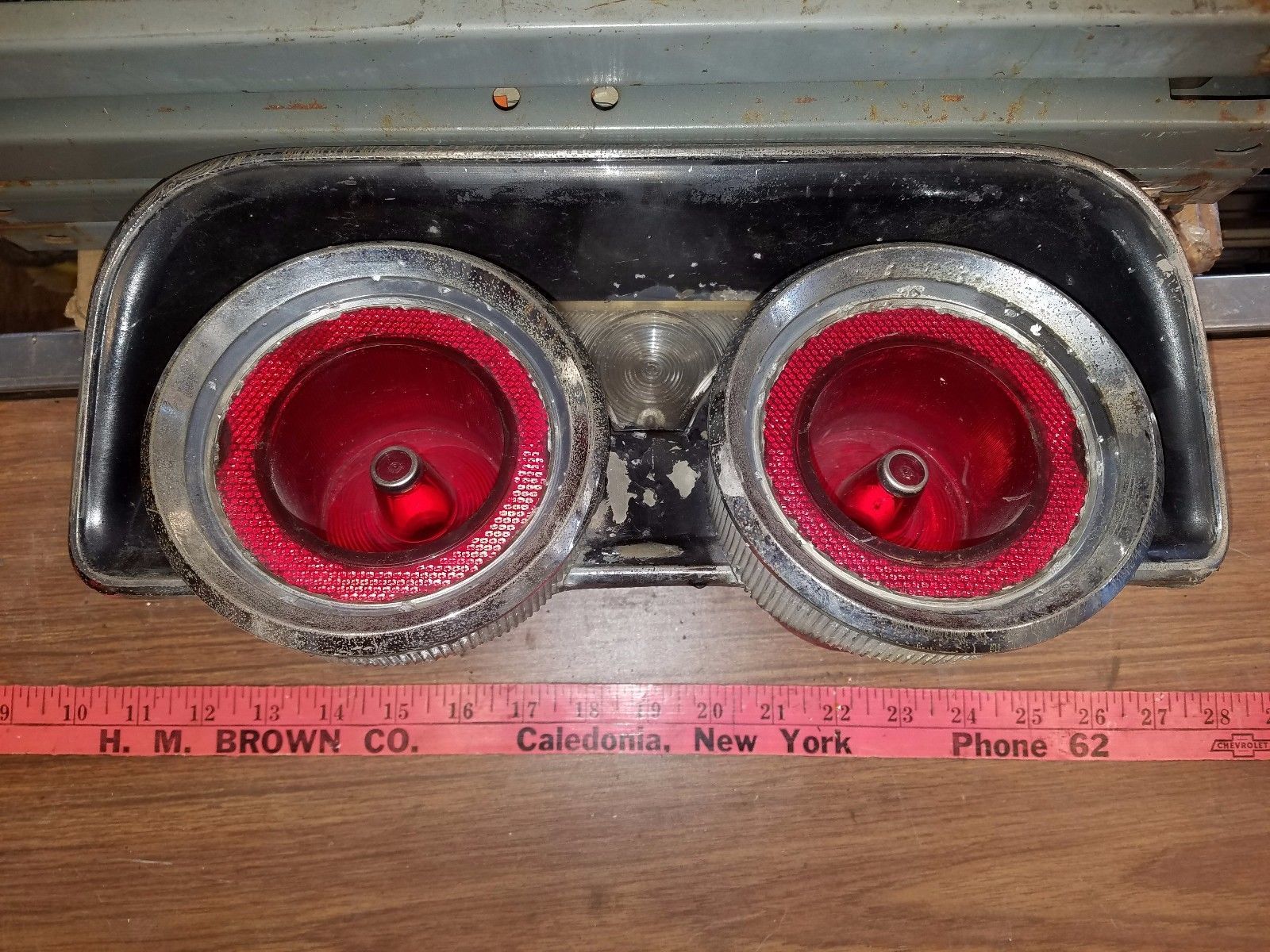 68 Dodge Charger R/T Original Tail Lights set Tail Lights