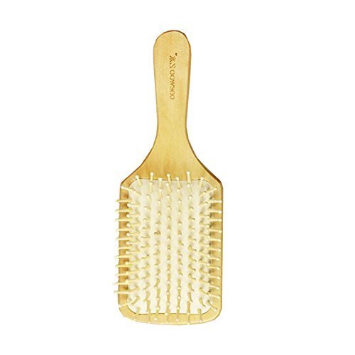 Hair Care, Anti Scald, Detangling Hair Brush Massage Therapy Hair Comb,Wooden