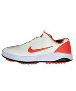 New Nike Infinity G Spiked Golf Shoes Sail Magic Ember Men Size 7.5 CT05... - $56.09
