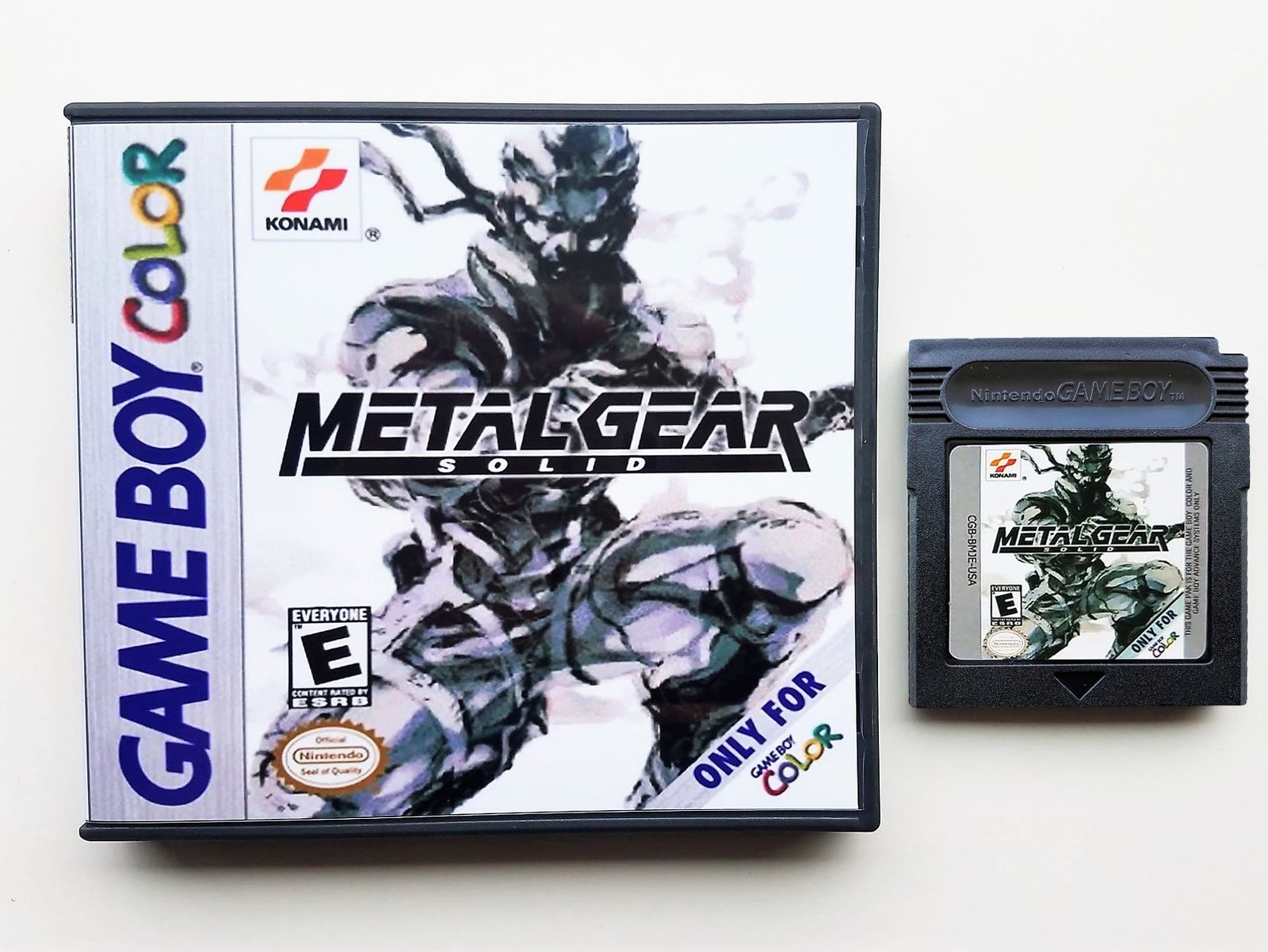 Primary image for Metal Gear Solid Custom Case / Game - Gameboy Color (GBC) USA Seller
