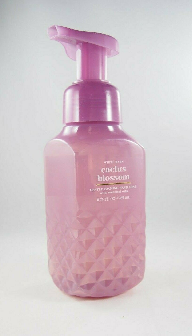 (1) Bath & Body Works Purple Cactus Blossom Gentle Foaming Hand Soap 8.75oz
