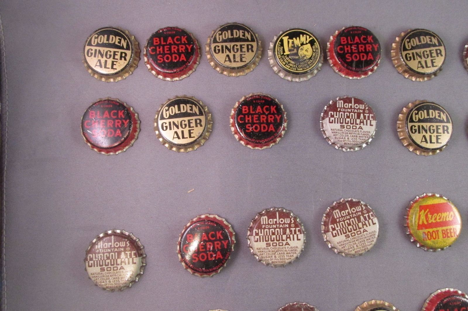 Soda pop bottle caps SUN RISE ROOT BEER #2 Lot of 2 cork lined new old stock