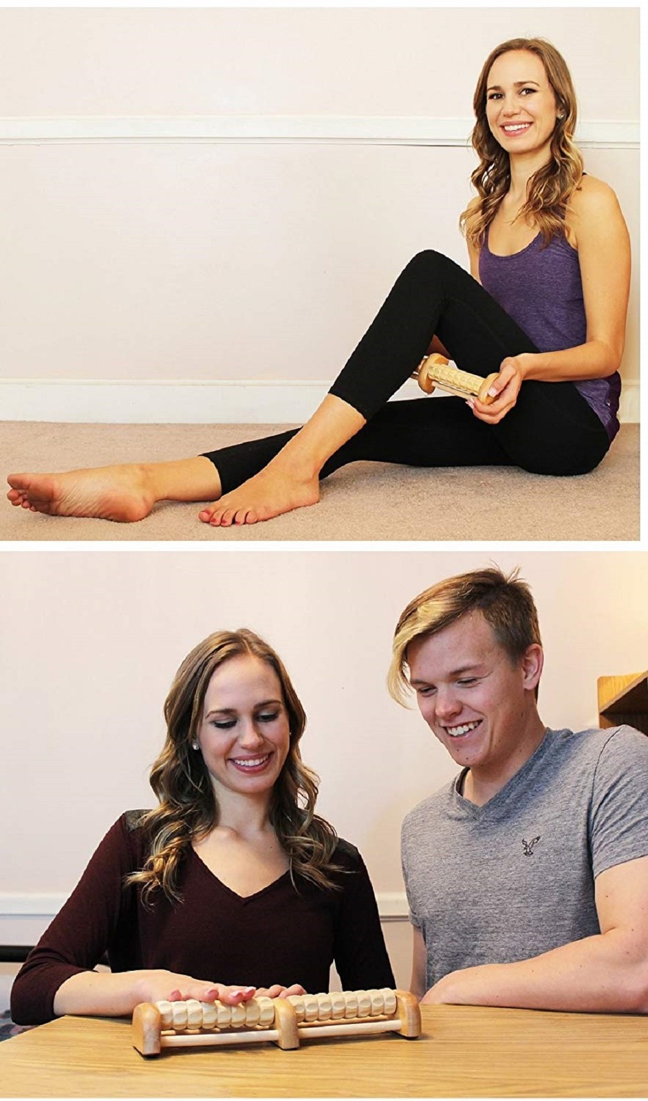 (New) TheraFlow Foot Massager Roller - Plantar Fasciitis , Trigger Point Relief