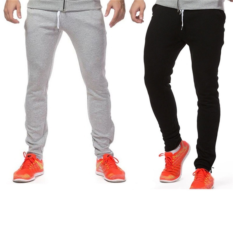 Men's Fashion Sports Casual Pants Slim-limbed Trousers Sweatpants (Size:M-XXL)