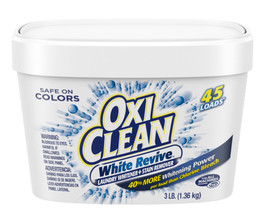 OxiClean White Revive Laundry Whitener Powder, 3 Lbs, 45 Loads - $16.95