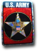 Wholesale Lot 12 U.S. Army Star Logo Reflective Decal Bumper Sticker - $13.33