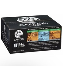 HEB Cafe Ole 54 ct Decaf Variety Pack (Texas Pecan, Houston Blend, San Antonio - $34.62