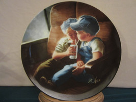 LITTLE ENGINEERS collector plate DONALD ZOLAN Childhood Friendship #2 CH... - $23.99