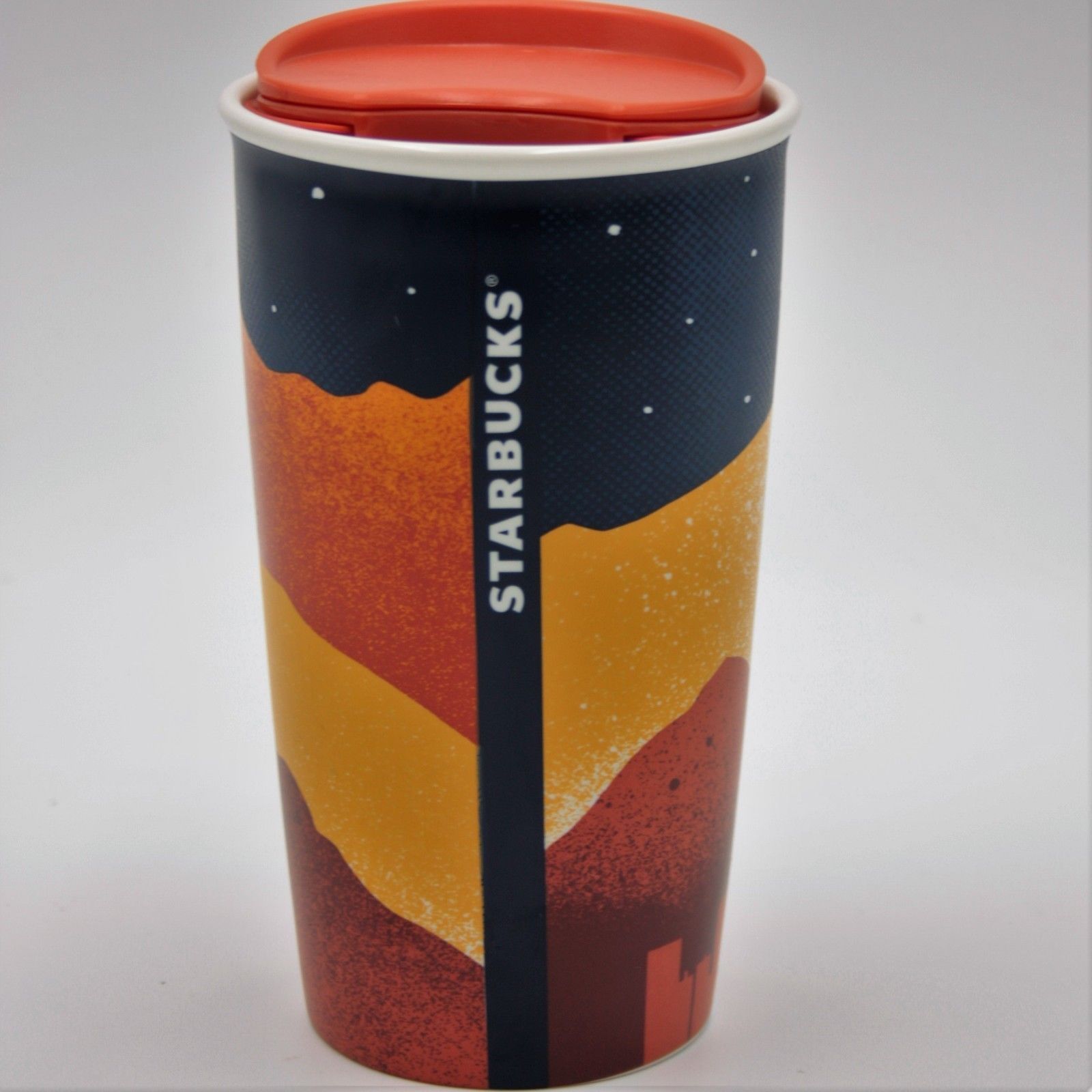 Starbucks 2016 Denver Local Collection Double Wall Ceramic Tumbler NEW