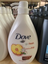 Dove Go Fresh Splash Nourishing Body Wash Nectarine White Ginger Scent 27.05 Oz - $19.75