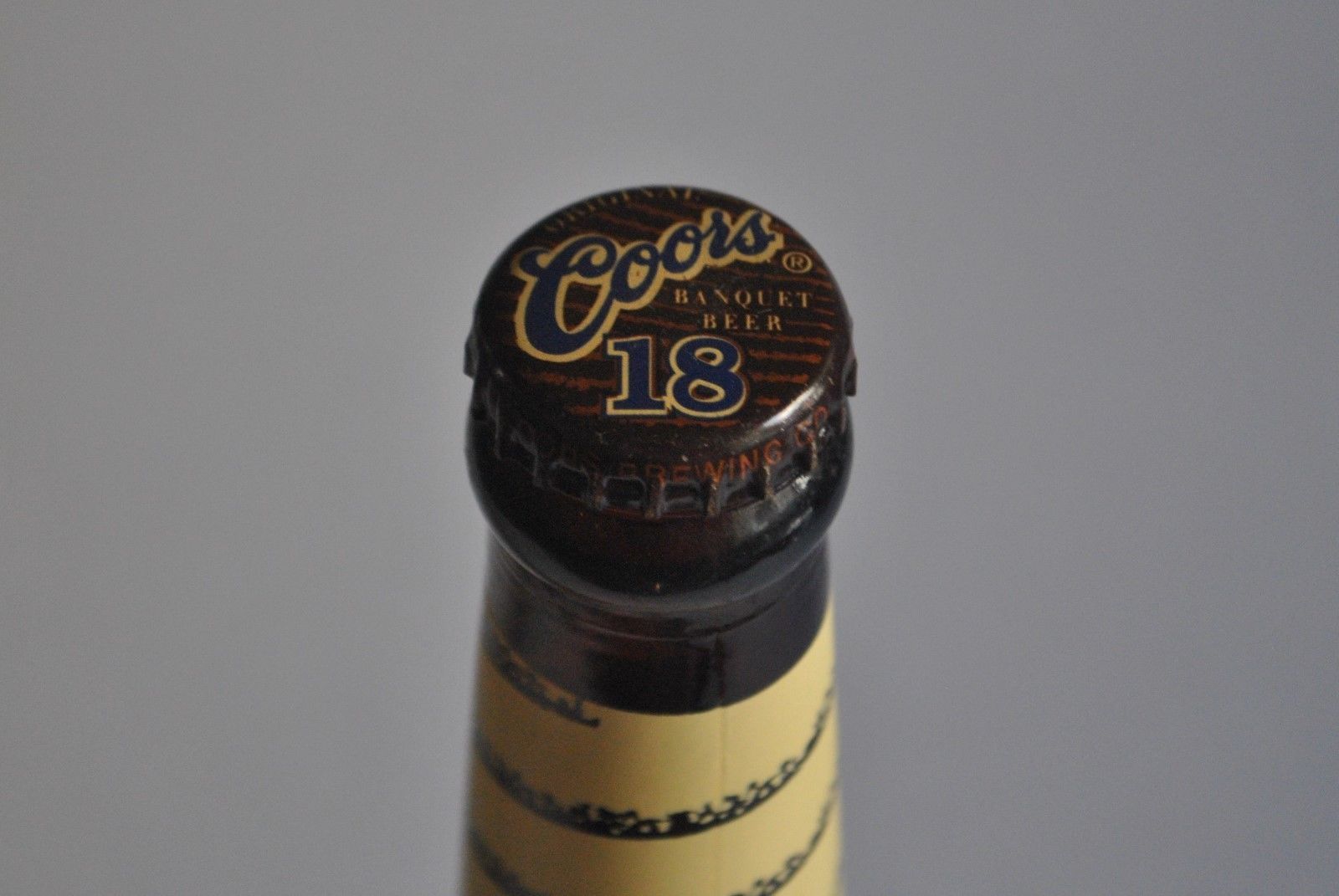Original Coors Banquet Beer 18 ounce Baseball Bat Limited Edition