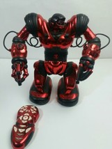 WowWee Robosapien Robot w/remote  Rare Metallic red Parts Only - $38.22